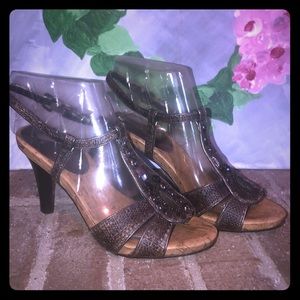 Brown Unisa Heels